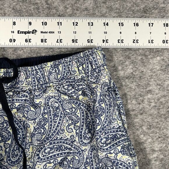 Tommy Hilfiger Men's Swim Shorts Size Small Blue Paisley‎ Drawstring - Picture 6 of 7